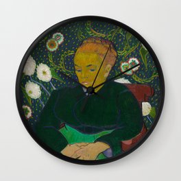 Madame Roulin Rocking the Cradle, 1889 by Vincent van Gogh Wall Clock