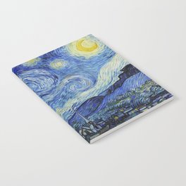 The Starry Night (By Vincent Van Gogh) Notebook