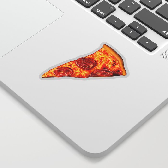 Pizza Pattern Sticker