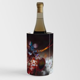 Mantis shrimp greeting her fans Wine Chiller