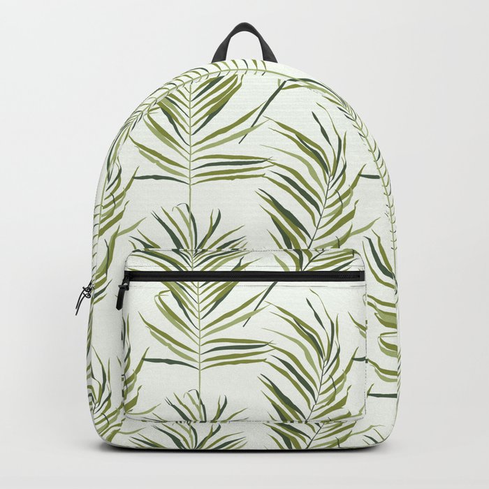 Palm leaves backpack clearance