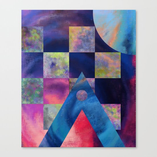 Unsymmetrical Order Canvas Print