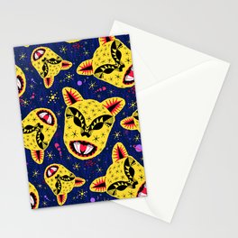 Cosmic Jaguar Stationery Card