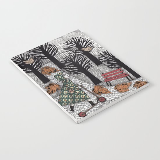 Autumn in the Park Notebook