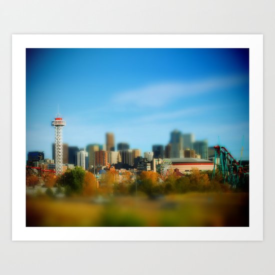 Elitch Gardens Art Print