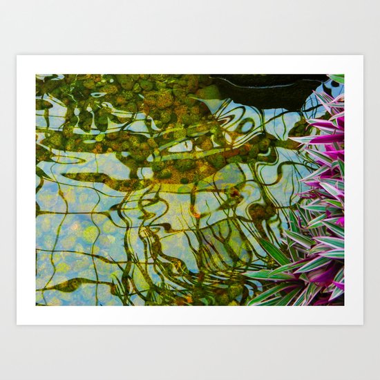 Reflected vision Art Print