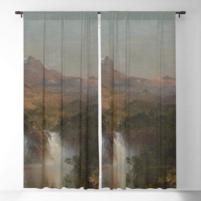 View of Cotopaxi, 1857 Blackout Curtain