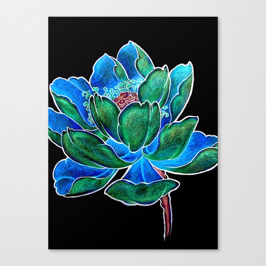The Inverted Lily Canvas Print