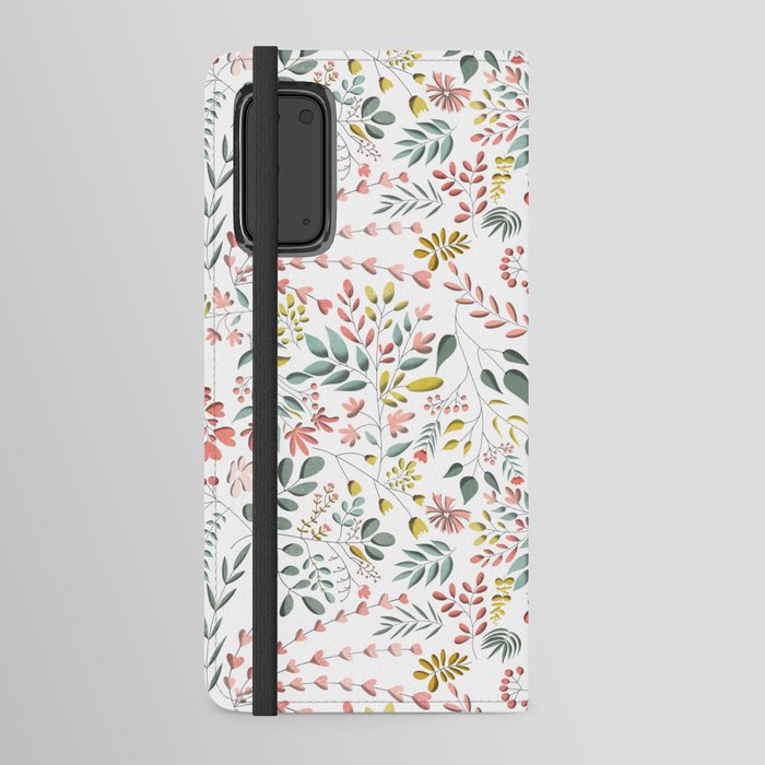 Delicate Blooms Android Wallet Case