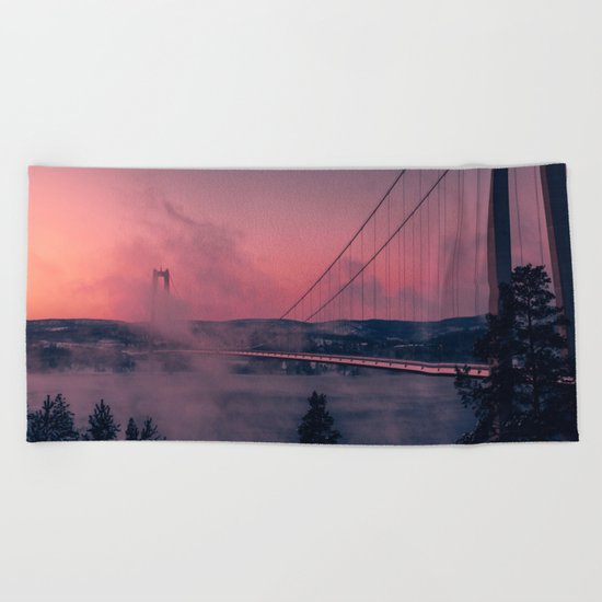 Cool Mornings Beach Towel