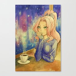 Cup of coffee Canvas Print
