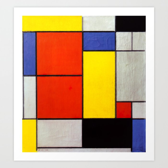 Piet Mondrian (Dutch, 1872-1944) - Composition II - Date: 1920 - Style ...
