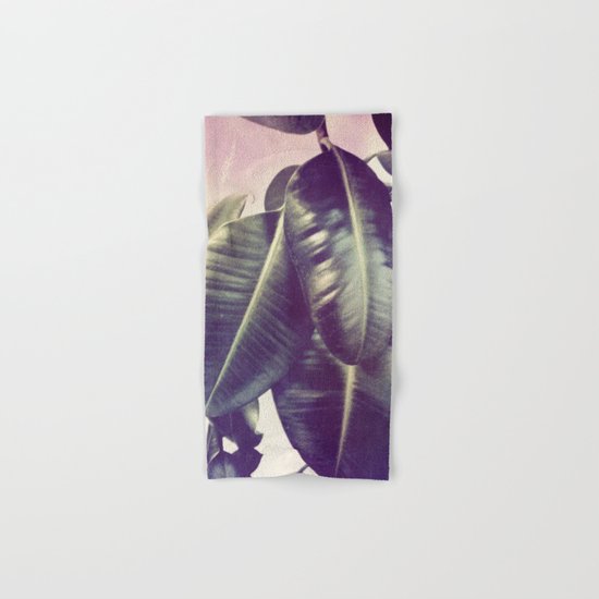 Ficus Elastica #2 Hand & Bath Towel