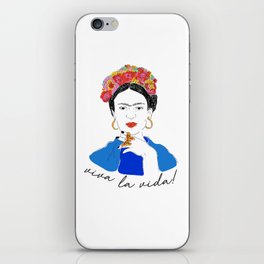 Frida Kahlo- Viva la Vida  iPhone Skin