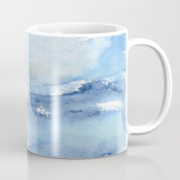 Tempest Coffee Mug | Watercolor, Landscape, Illustration, Painting, Nature 