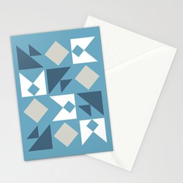 Classic triangle modern composition 20 Stationery Card