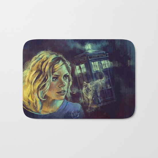 Rose Tyler as Bad Wolf - Doctor Who Bath Mat
