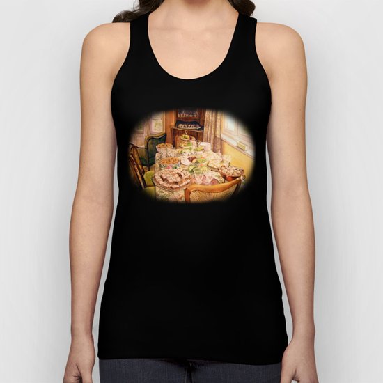 There Was a Party Unisex Tank Top