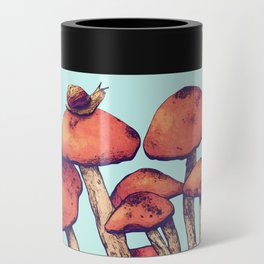 Mushrooms - Blue  Can Cooler