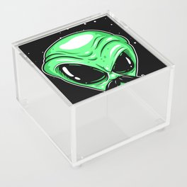 Alien Mustache Acrylic Box