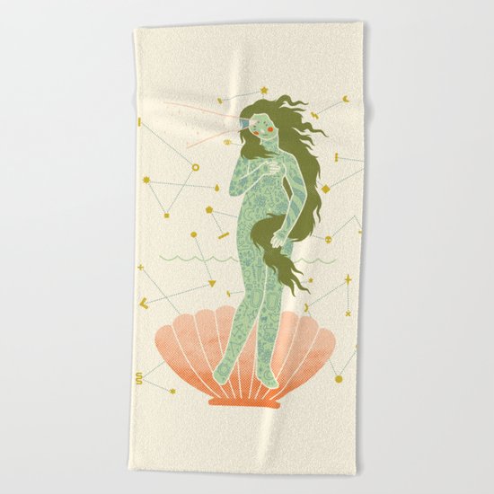 Venus Beach Towel