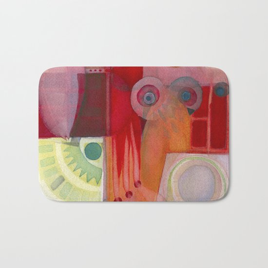Holding Bath Mat
