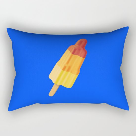 Ice Rocket Rectangular Pillow