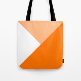 Orange Angles Tote Bag