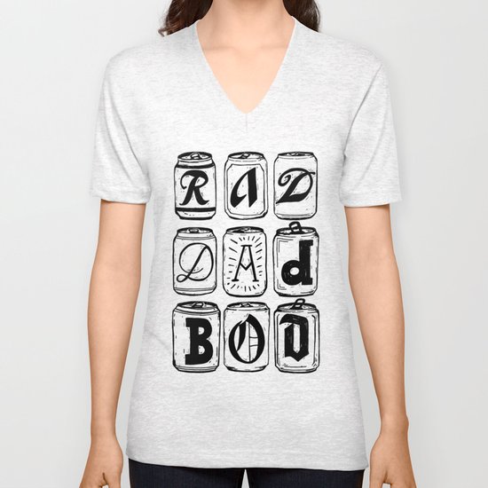 Rad Dad Bod Unisex V-Neck
