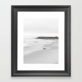 Ditch Plains Beach, Montauk Framed Art Print