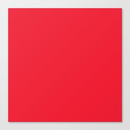 Monarda Red Canvas Print
