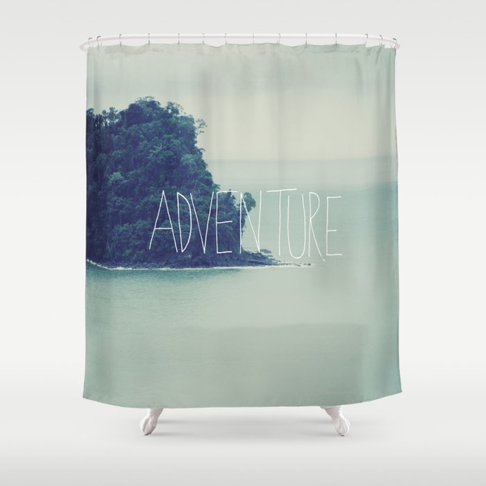 Adventure Island Shower Curtain