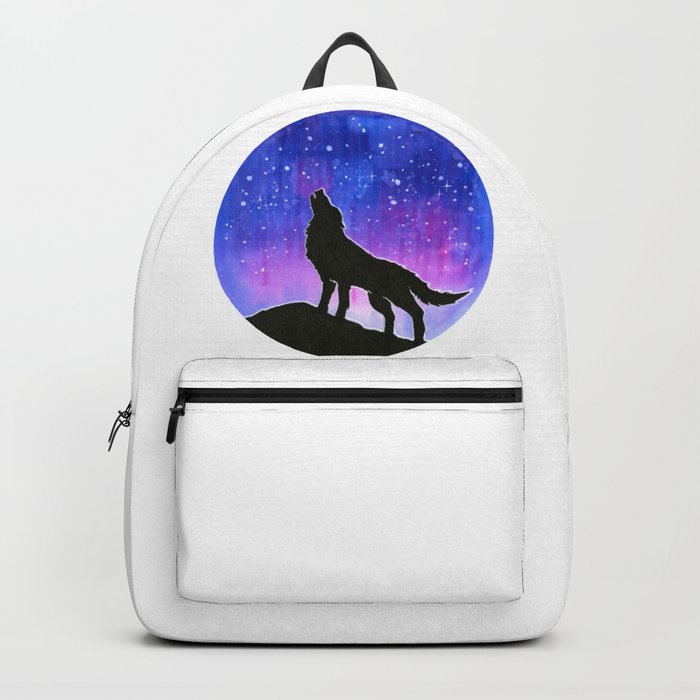 Galaxy wolf backpack outlet