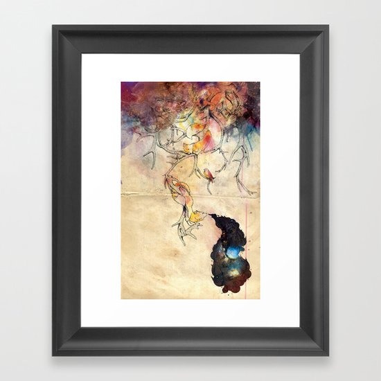 Into the Woods Framed Art Print