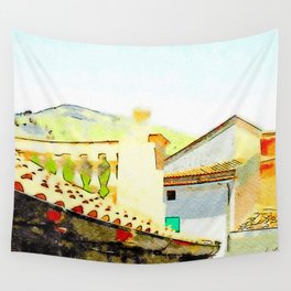 Roof Wall Tapestries Society6
