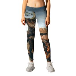 THE SABBATH OF THE WITCHES - GOYA Leggings | Magic, Halloween, Astrology, Occult, Famous, Spiritual, Satan, Painting, Witches, Celebrity 
