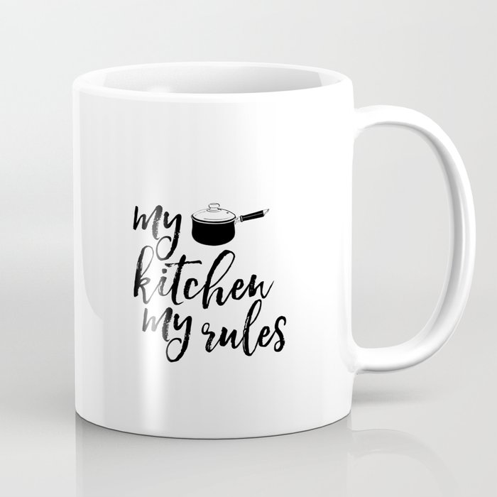 My Kitchen My Rules Kitchen Printable Kitchen Decor Kitchen