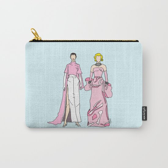 Pretty in PINK it like Audrey and Marilyn Carry-All Pouch