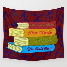 Read the Books... Wall Tapestry