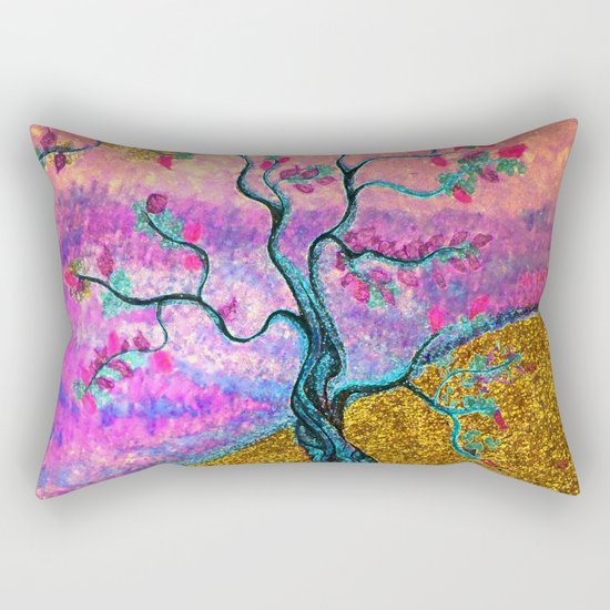 Gold River Rectangular Pillow