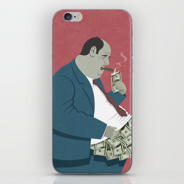 money belly iPhone Skin