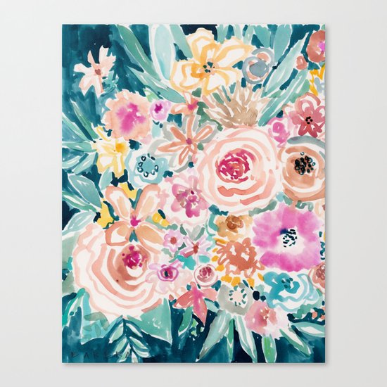 SMELLS LIKE PEACH BEACH Canvas Print