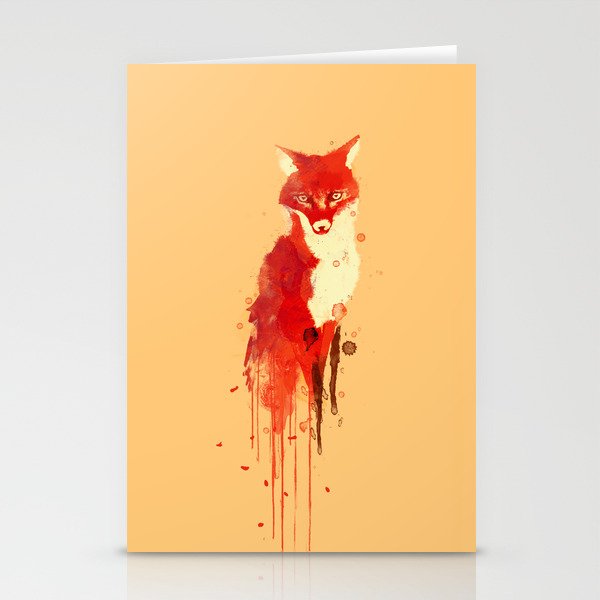 The fox, the forest spirit Stationery Cards