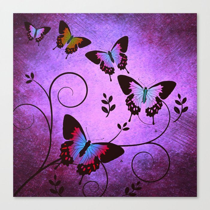 Beautiful Butterflies 2 Canvas Print