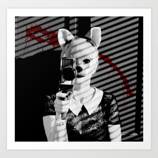 Fox Blood Art Print