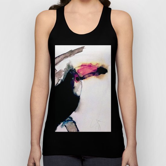 toucan Unisex Tank Top