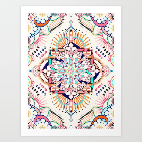 Summer Festival Pop Art Print