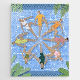 The Swimmers Jigsaw Puzzle