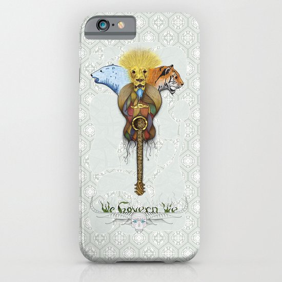 WE GOVERN WE // lionsandtigersandbears iPhone & iPod Case