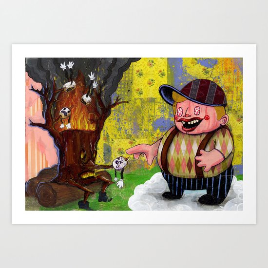 Heaven & Hell Print~! Art Print